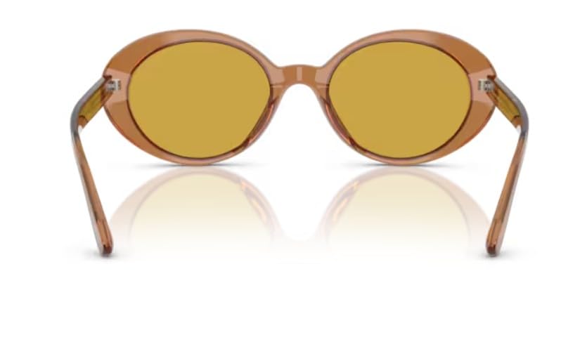 Oliver Peoples 0OV5565SU Lumar 17830F Carob/Yellow Oval Women's Sunglasses4