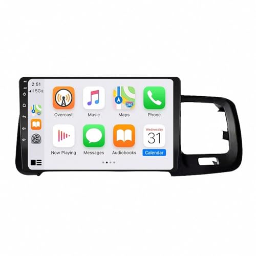 Navigation GPS Auto Volvo V60 S60 Écran Tactile Multimédia 8 Cœurs Autoradio Cartes Europe