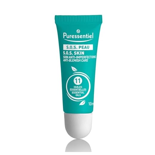 Puressentiel - Soin de la peau - Soin Anti-Imperfections S.O.S Peau - Arbre à Thé - Peau grasse à tendance acnéiques - Atténue boutons et points noirs jusqu'à 80% - 10 ml