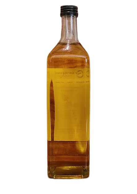 SATJEEVAN ORGANIC - Wood-Pressed Pure Safflower Oil (1000ml) 100% Organic & Natural and Traditional 1