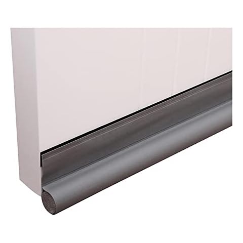 RERTOARY Door Draught Excluder,96cm Door Draft excluder Self-Adhesive Door Draft Stopper Bottom One Sided Door Draft Blocker for Bottom of Door Cover