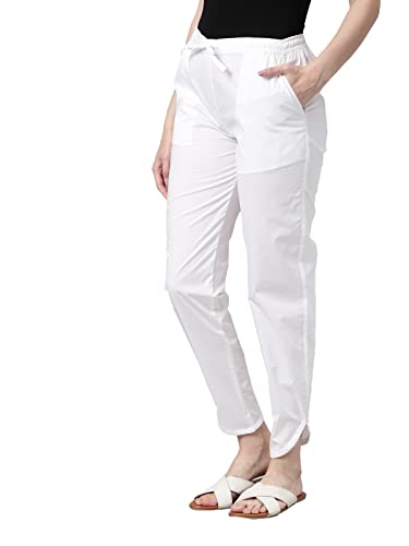 Image of GO COLORS Women Mid Rise Cotton Dhoti Pant