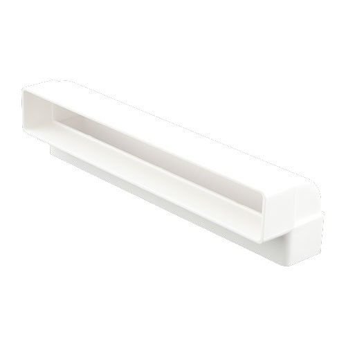 dalap®Kniestück eckig vertikal ULTRA - FLACH - 90° 234 x 29mm