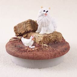 Conversation Concepts American Eskimo Miniature Candle Topper Tiny One 