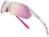 Xagger Polarized Wrap Around Sport Sunglasses for Men Women UV400 Lightweight Baseball Running...