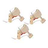 FOMIYES Accessori per Tastiere di Pianoforte Verticali 3 Pezzi Martelli in Legno per Riparazione del Martello del Pianoforte, Parti di Ricambio Whippen per Manutenzione e Restauro