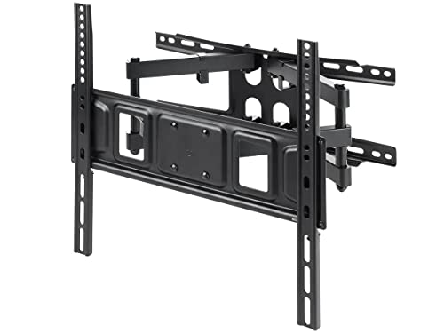 Monoprice Commercial Full Motion TV Wall Mount Bracket for 32 to 70 TVs up to 88lbs Max VESA 400x400 Fits Curved Screens