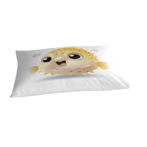 Parure de lit qualité hôtelière microfibre ultra douce Globefish - 5