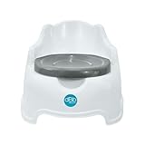 Confort adapté aux tout-petits : Fauteuil pot bébé doté d’une large assise ergonomique et d’un petit dossier pour offrir une position confortable et rassurante lors de l’apprentissage de la propreté