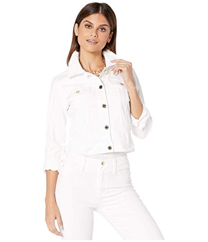 (取寄) リリー ピュリッツァー レディース シースプレー デニム ジャケット Lilly Pulitzer women Seaspray Denim Jacket Resort White 31s2T3UeSeL.jpg