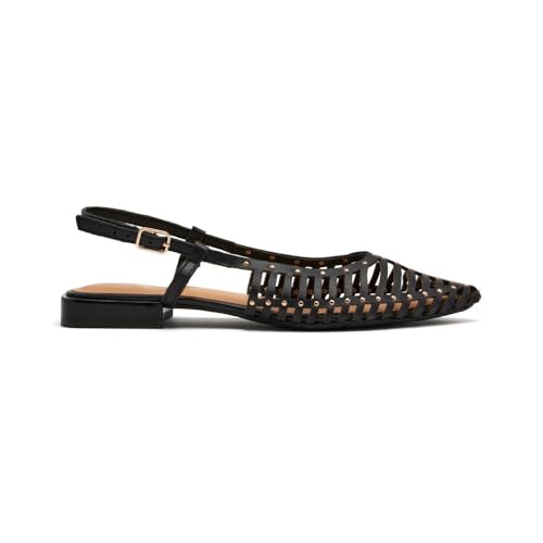 GIOSEPPO Jericho, Płaskie Buty Mary Jane Damskie, Czarny (Black), 40 EU