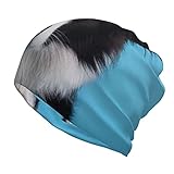 Diseñado para doble uso (gorro y bufanda), un paño de algodón muy bonito y especial que da una sensación mullida y hace que el cabello debajo se vea hermoso.