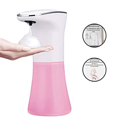 Preisvergleich Produktbild Toilettenpapierspender Seifenspender Hand Sanitizer Dispenser Automatische Handy Washing Aufladen Smart Sensor Foam Hand Sanitizer Seifenspender (Color : Weiß, Size : 10 * 6 * 20cm)