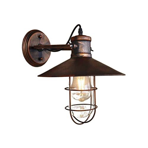 Plafonniers cuisine et lampe suspendue loft en métal marron rustique E27 style vintage