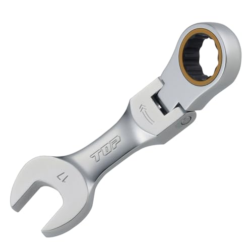 ?????(TOP??) Top Industries FRC-17S Oscillating Short Ratchet Combi, 0.7 inches (17 mm), Oscillating 180°, Feed Angle 5°, Super Compact