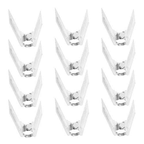 Sosoport Forchette per Arrosto in Acciaio Inox 12 Pezzi Spiedo Rotante, Accessori per Girarrosto Multiforno per Pollo e Carne Grigliata, Utensili per Barbecue Domestico