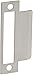 Don-Jo MEST-158 13 Gauge Steel Mortise Type Extended Lip ANSI Strike, Satin Stainless Steel Finish, 1-5/8" Width x 4-7/8" Height (Pack of 5)