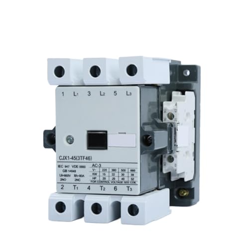 Contacteur 3 pôles 220V CJX1-45/22 pour armoire de commande triphasée