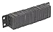 Vestil 624-4.5 Horizontal Laminated Dock Bumper, Fabric Reinforced Rubber, Rectangular, 4 Holes, 6" Height, 24" Width, 4-1/2" Depth