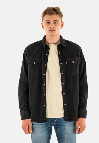 Image of Levi's Men's Solid Slim Fit Denim Shirt