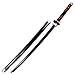 LDMY Épée en Bambou de samouraï Faite à la Main Hanzo Katana, épée Japonaise d'anime, pour Le Jouet d'épée de Ninja de But de Cosplay, Cosplay, 80/100cm, Plusieurs Styles Disponibles