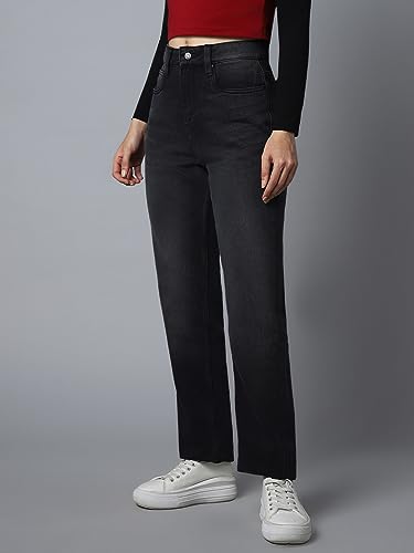 Image of HIGH Star Women's Regular Fit Mid Rise Jeans