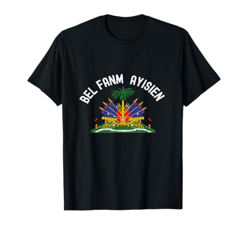 Photo de Bel Fanm Ayisien Se Sa Net Drapeau Haïtien T-Shirt