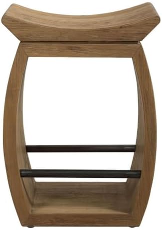 Uttermost Connor - 25 Inch Modern Wood Counter Stool
