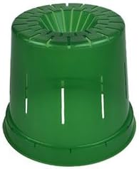 Miniatura 3 de rePotme Maceta de orquídea de 3 pulgadas, paquete de 3 macetas de orquídeas ranuradas con agujeros para trasplante (esmeralda verde)