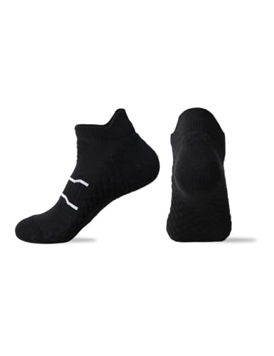 Performance Max Cushion Athletic Socks Arch Support Ankle Compression Sports Running Tab for Men Women Gym No Show Low Sock3
