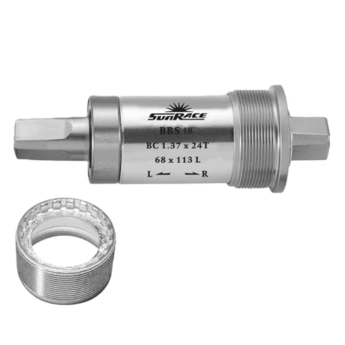 SunRace BBS18 axe carré de pédalier BSA pour vélo de route