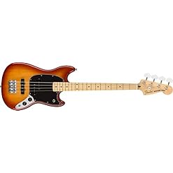 Player Mustang Bass PJ MN Sienna Sunburst - Les Beatles, Paul McCartney, John Lennon, RIngo Starr, George Harrison
