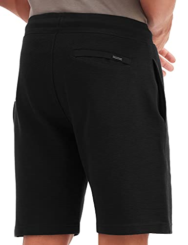 DAMENSCH-Mens-Regular-Fit-Cotton-Shorts-500-Day-Zipper-Pocket-Casual-Shorts