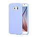 technext020 Galaxy S6 Lavender Case, Galaxy S6 Case Silicone Protective Back Cover Slim Fit Samsung Galaxy S6 Bumper