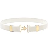 Ceinture d'équitation élastique pour combiner confort extensible avec une boucle sécurisée en alliage pour assurer l'irritation lors des jeux actifs et de l'équitation