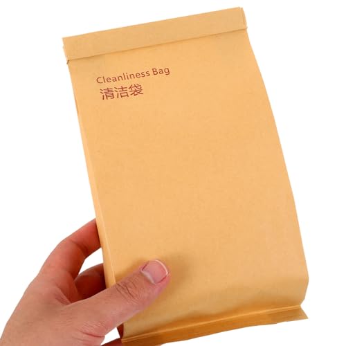 HOLIDYOYO Sacos De Vômito Descartáveis ​​De 10 Peças Sacos De Vômito Marrons Sacos De Lixo De Viagem