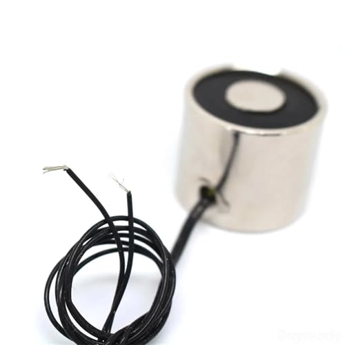 Aimant électrique de levage 200KG 12V 24V solénoïde de maintien - 4