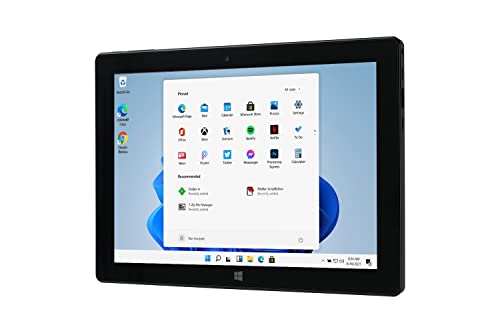 Fusion5 10.1" Windows 11 Full Hd Tablet - Fwin232 Pro S3 Ultra Slim Windows Tablet Pc - 8Gb Ram, 256Gb Storage, N4120 Quad-Core Cpu, Fhd (1920X1200) Display, Micro Hdmi, M.2 Sata Expandable Storage #TOP1