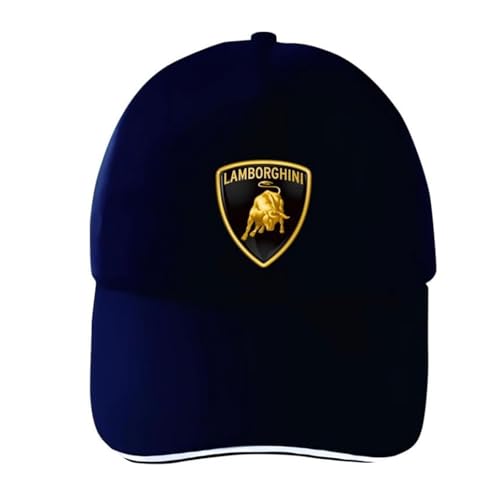 WSCDMCC - WSCDMCC Baseball Cap for Lamborghini, Adjustable Sport Baseball Caps for Outdoor, Car Fans Hats for Unisex Accessories,A