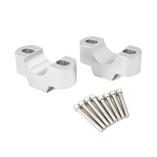 Elevador de manillar de 28mm para moto Triumph Trident 660 de aleación de aluminio negro