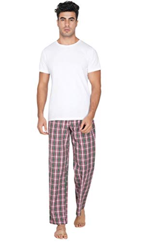 Image of Jocose Men's Cotton Pyjama Bottom Checks Men