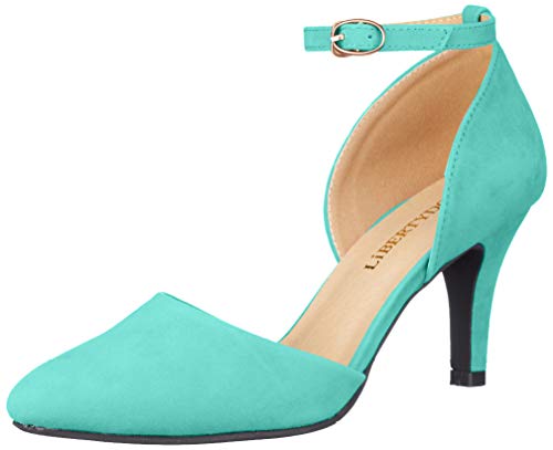 [リバティー ドール] セパレートストラップパンプス 5430 レディース ライトグリーン 22.5 cm 2E