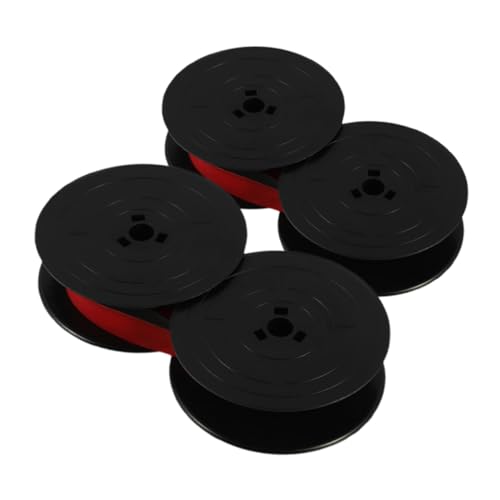 Sewroro 2 Piezas Cinta para Máquina de Escribir Vintage Dos Colores Roja y Compatible con Máquinas Antiguas Longkong Brother para Oficina y Hogar