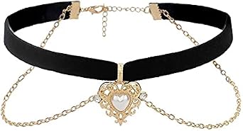 Amazon.com: Simsly Black Velvet Choker 