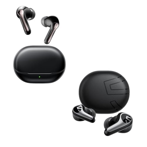 SoundPEATS Air5 Pro et boîtier C30 écouteurs audio haute fidélité au design épuré