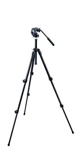 ❤ Crazy Deals Manfrotto 190XDB,128RC 190XDB Tripod with 128RC Micro Fluid Head (Black)