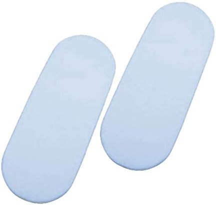 2 x Moses Basket 100% Cotton Soft Jersey Fitted Sheets (Blue)