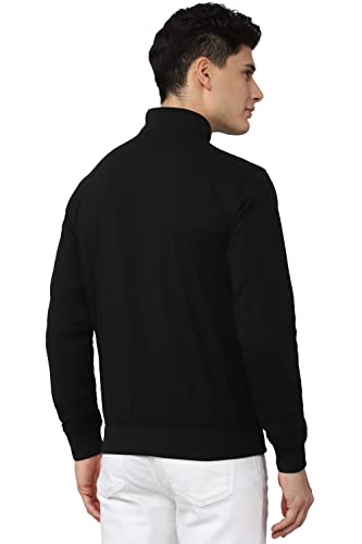 Image of Peter England Men Cotton Blend Standard Length Jacket