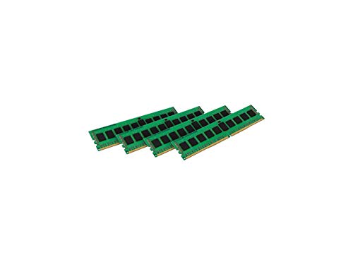 Preisvergleich Produktbild Kingston KVR24R17S8K4 / 16 ValueRAM server Speicher (16GB Kit (4x4GB) 2400MHz, DDR4 ECC Reg CL17 DIMM)