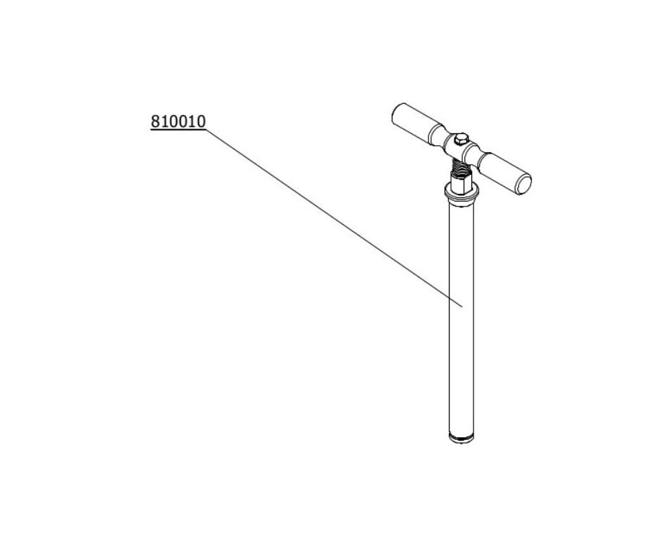 PREMONTATO POMPANTE ACCESSORI RICAMBIO PER POMPA DISOSTRUENTE MANUALE 904100 MGF